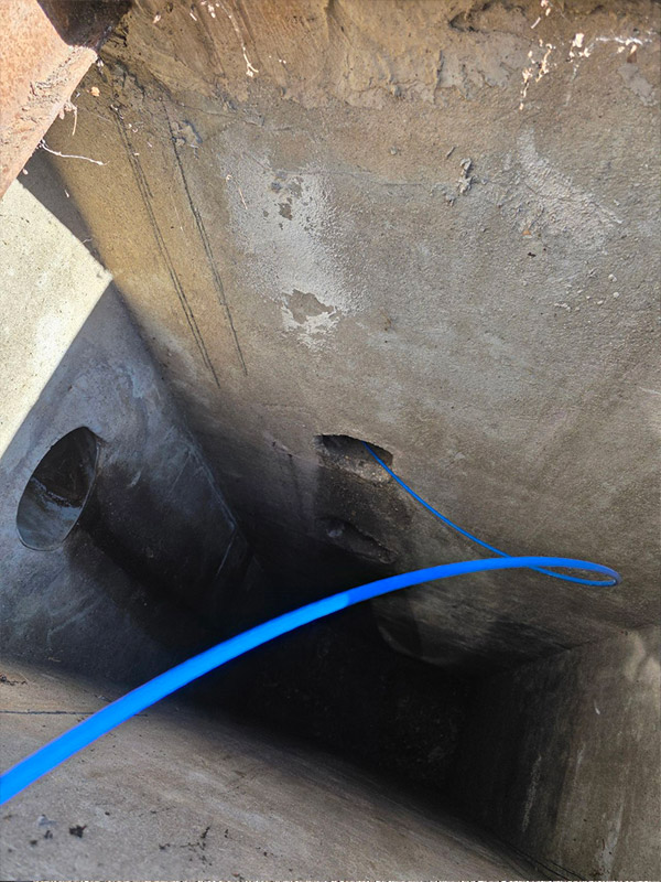 utilisation camera canalisation 30PTZ