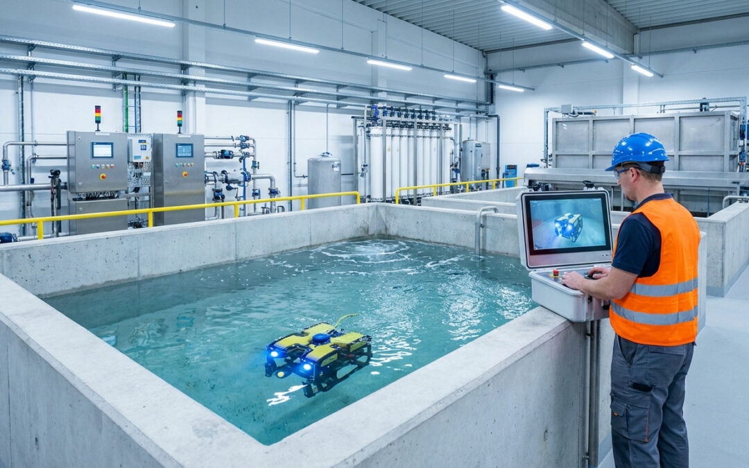 Inspection station d&rsquo;épuration, sécurisez vos cuves.